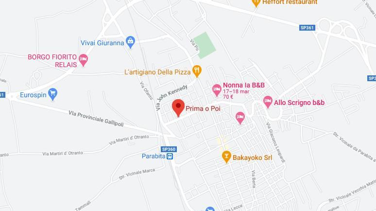 Tana Degli Elfi Parabita Dış mekan fotoğraf